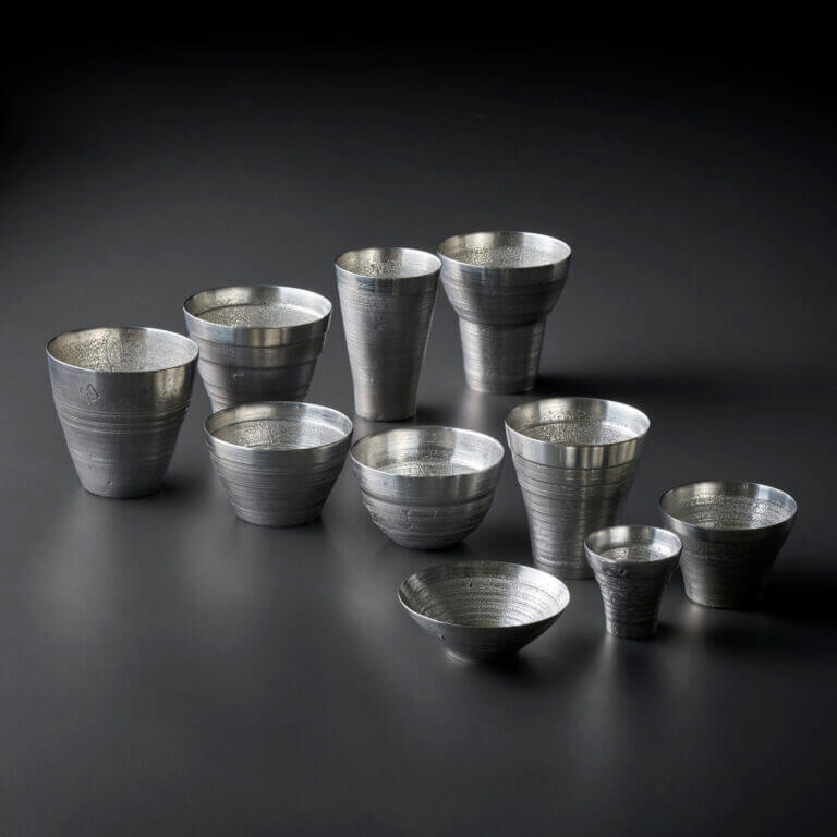 錫製酒器 天象（てんしょう）6,600円～27,500円